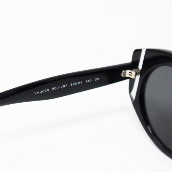 VALENTINO #30062 Black 35 mm Cat Eye Sunglasses